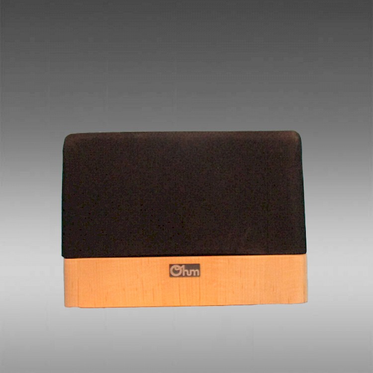 MicroWalsh Signature Edition Anechoic Shelf Center Channel Speaker in Oak